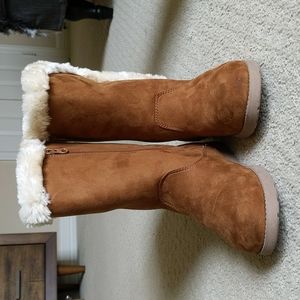 Cat & Jack Hart Shearling Girls Boots
